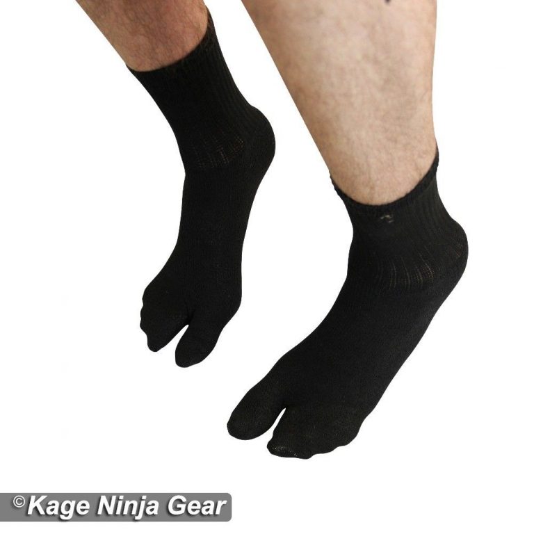 Pro Split Toe Ninja Tabi Socks (4 Pairs) | Free 2-Day Shipping